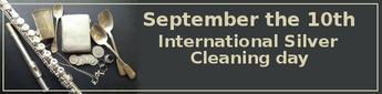 September the 10-th. International Silver Cleaning Day
